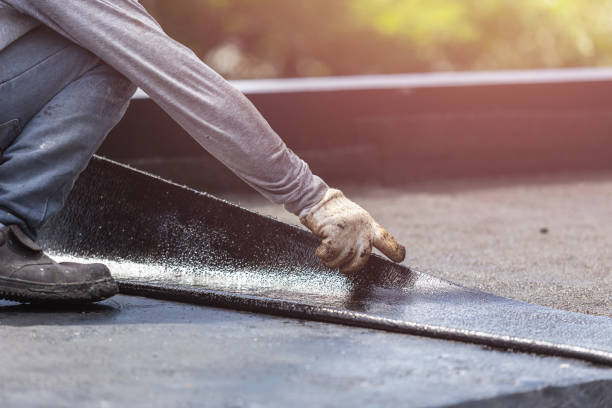 Professional Emergency Waterproofing technician working in King, WI